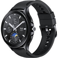 Смарт-часы Xiaomi Watch 2 Pro Bluetooth Black Case with Black Fluororubber Str (1006732) h