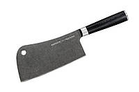 Сокирка кухонна для м'яса 180 мм Samura MO-V Stonewash (SM-0040B) NX, код: 8352748