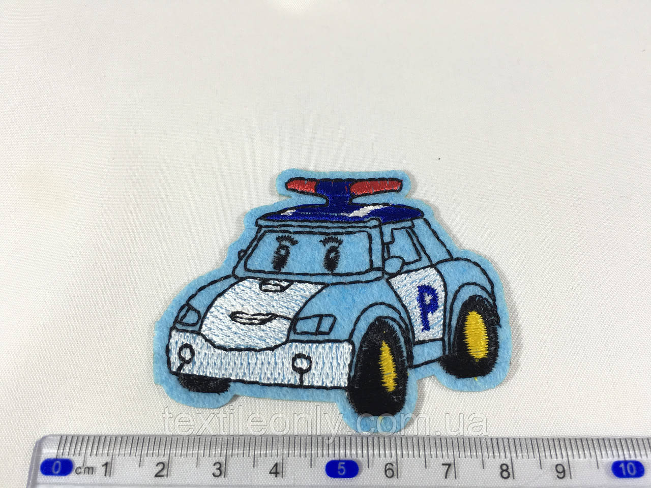 Нашивка Робокар поліцейський Полі 68х55 мм