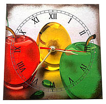 Годинник на кухню настінні Яблука