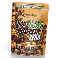 Протеин IronMaxx 100 % Vegan Protein Zero 500 g 16 servings Peanut Chocolate Cookies XN, код: 7614582