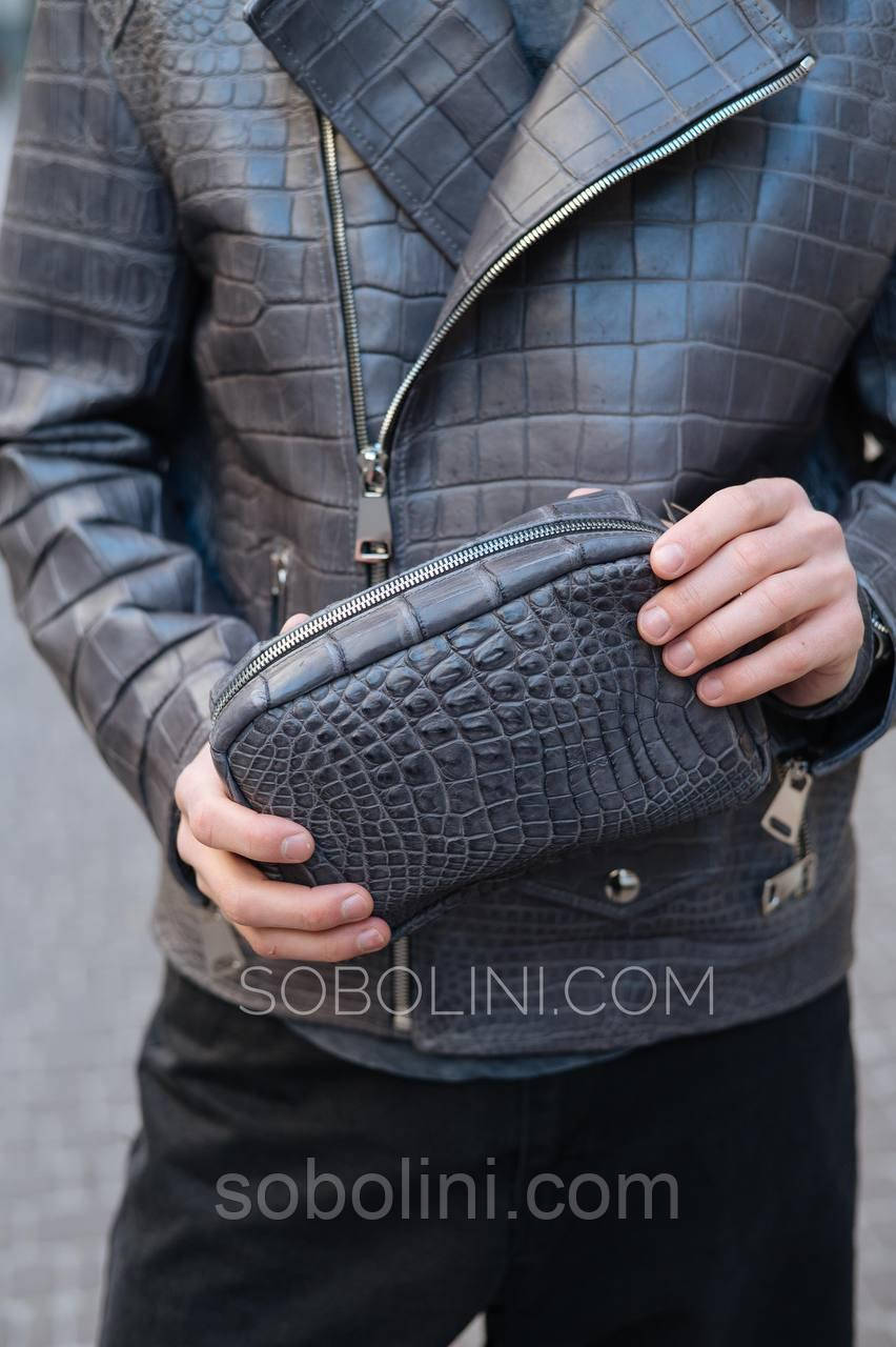 Аксесуар зі шкіри крокодила, фото 1