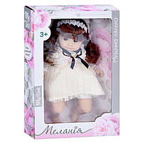 Музична м'яконабивна лялька Меланія Limo Toy 34 см M 5757 I UA озвучено українською мовою, фото 4