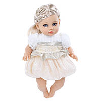 Музыкальная мягконабивная кукла Мелания Limo Toy 34 см M 5760 I UA озвучена на украинском языке
