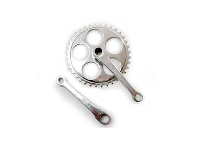 Шатун велосипедний 16 Хром 28Т ТМ КОЛЕСО FG