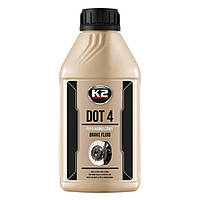 Тормозная жидкость K2 Turbo Brake Fluid DOT 4 250мл (T124)