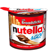 Шоколадная паста Nutella & Go с хлебными палочками, 52г