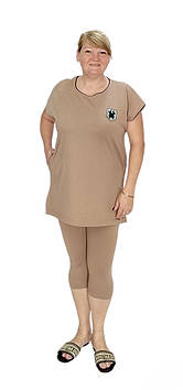 Жіночий костюм блуза та бриджі з уцінки