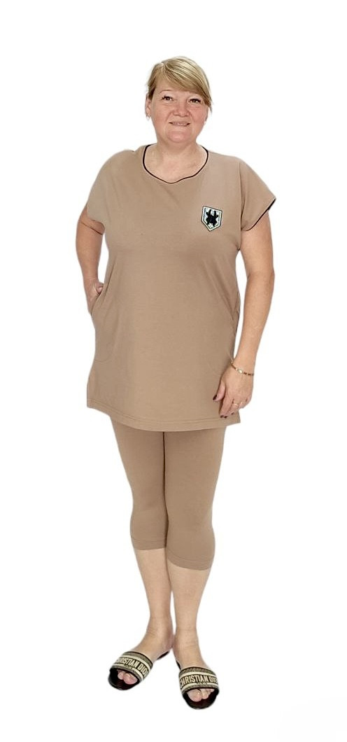 Жіночий костюм блуза та бриджі з уцінки, фото 1