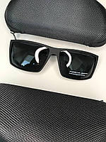 Солнцезащитные очки PORSCHE черные матовые поляризованные Порше