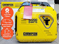 Генератор бензиновий Champion 92001i-EU 2.2 кВт бензин інверторній Гарантія 24 міс