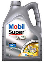 Масло моторное синтетическое автомобильное MOBIL (Мобил) Dexos 2 SUPER 3000 XE 5W30 5 л (MB 5W30 3000 XE 5L)