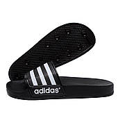 Чоловічі літні шльопанці Adidas black