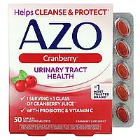 Клюква для поддержания здоровья мочевых путей (Cranberry) Azo 50 капсул