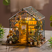 Комплект детского домика SV "Сделай сам" цветочный домик 3D-головоломка ручной работы для сборки (sv3787)