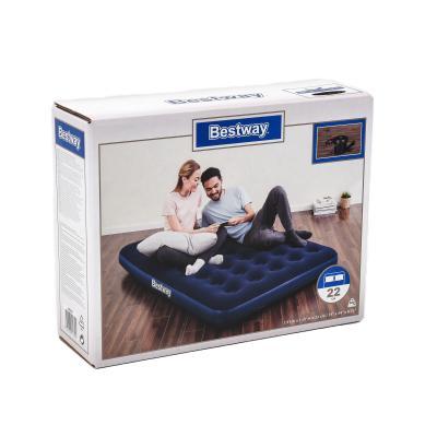 Матрац надувний Bestway 67287N, велюровий, двоспальний, витримує до 300 кг.