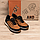 Чоловічі шкіряні літні кросівки, перфорація E-series Classic brown, фото 7