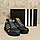 Чоловічі літні кросівки сітка Terrex Black, фото 5