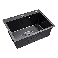 Кухонна мийка Kroner KRP Derby - 5843HM PVD