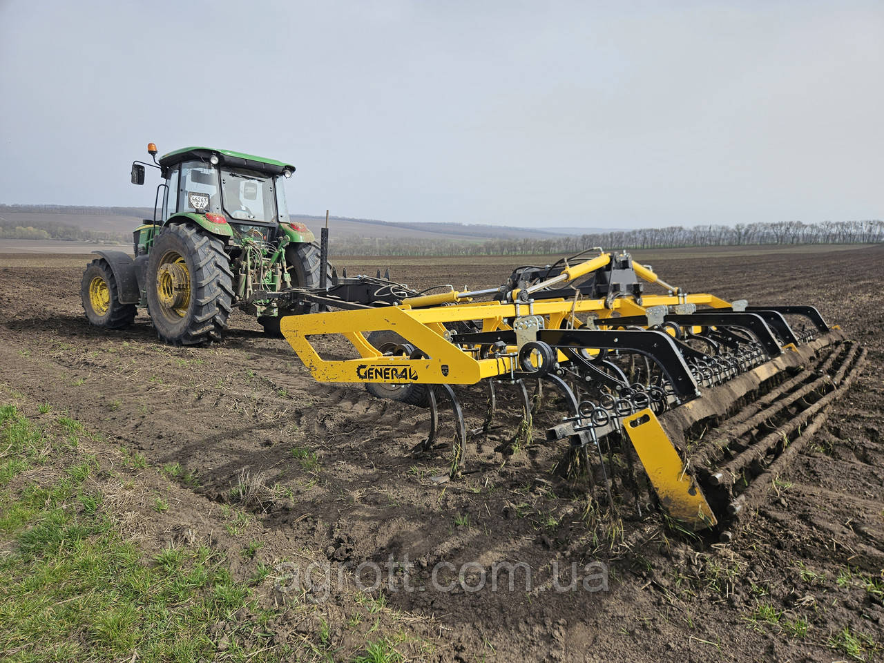 Культиватор суцільний причіпний GENERAL КПРС 6,0 30x30, фото 1