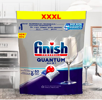 Finish Quantum Лимон таблетки для посудомоечной машины 60 Таблетки для посудомойки финиш