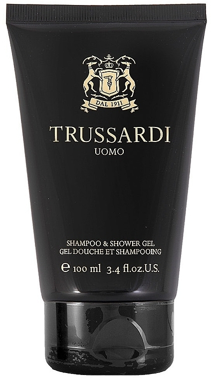Шампунь-гель для душу Trussardi Uomo для чоловіків — shower gel 100 ml