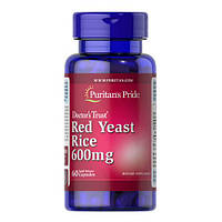 Puritan's Pride Red Yeast Rice 600 mg 60 капсул Lodgi