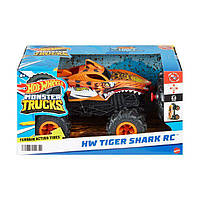 Машина на дистанційному керуванні Hot Wheels Remote Control Monster Trucks 1:24 Tiger Shark HNV03