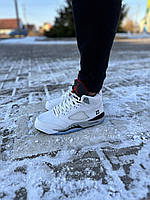 Air Jordan 5 Retro White Fur 41 m sale