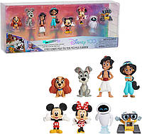 Колекційні фігурки Дісней Disney100 Just Play 8-Piece Figure Pack disney Mickey Minnie