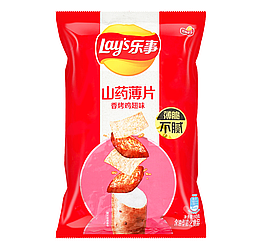 Чіпси Lay's зі смаком курячого крила, 80г