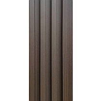 Рейка декоративна WPC стінова 3000х160х23мм Венге SW-00001537, фото 5