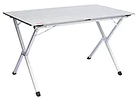 Складной стол с алюминиевой столешницей Tramp Roll-80 (120x60x70 см) TRF-064