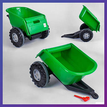 Причіп до педальних тракторів Pilsan Trailer 07-295 Зелений