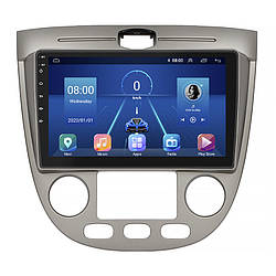 Штатна магнітола Lesko для Chevrolet Nubira Auto AC 2003-2010 екран 9" 6/128Gb 4G Wi-Fi GPS Top