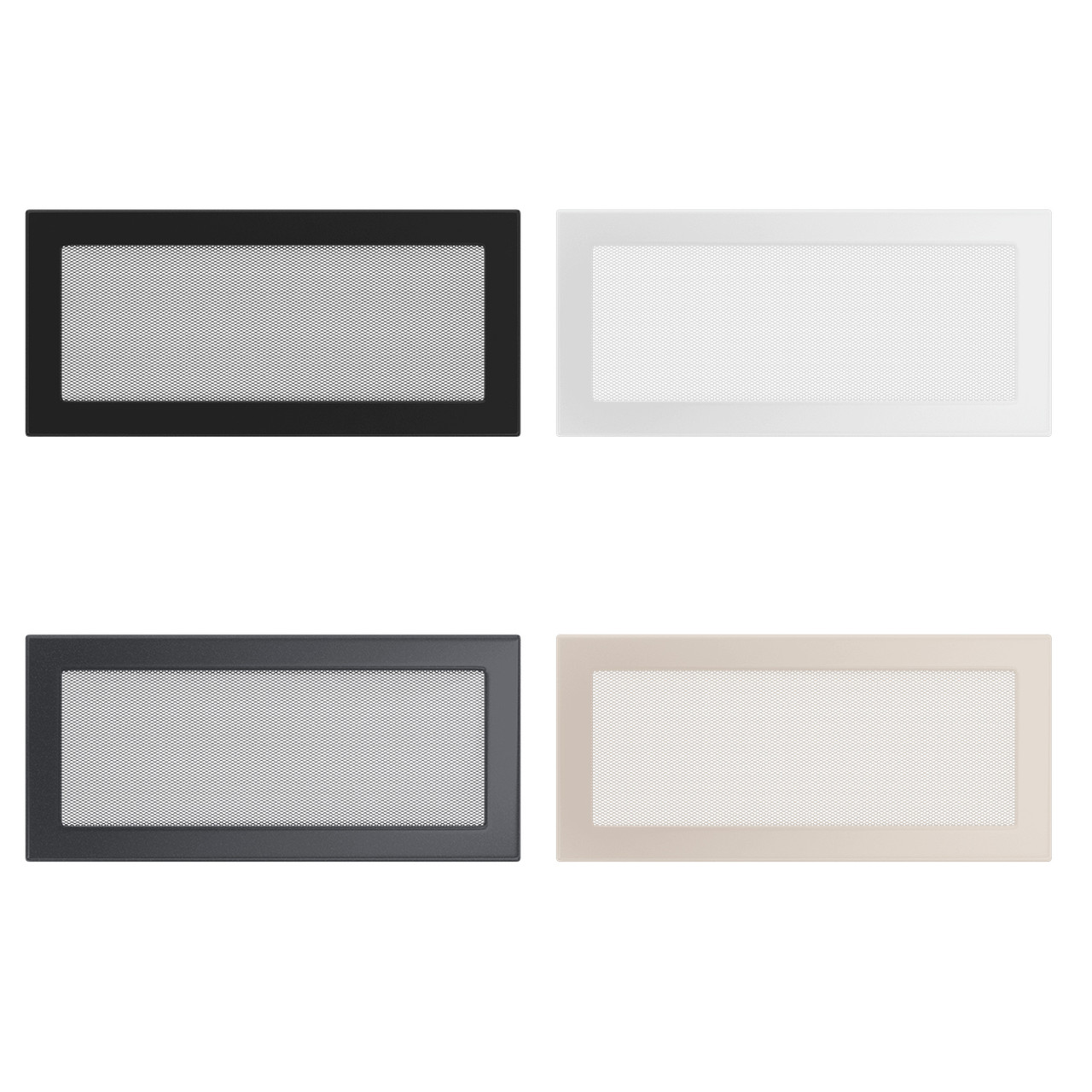 Решітка камінна фарбована, 17/37 см, фото 1