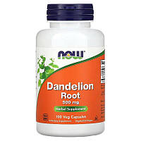 Натуральная добавка NOW Dandelion Root 500 mg, 100 вегакапсул CN10369 VB