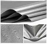 Тент універсальний 8х10м з металевими  люверсами (сіро-блакитний)  180г/м2, Vaplant, фото 4