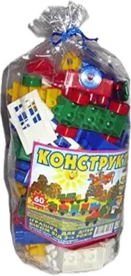 Блоковий конструктор 60 деталей (4003)
