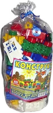 Блоковий конструктор 60 деталей (4003)