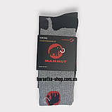 Шкарпетки Mammut Hiking сірий, фото 3