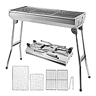 Переносний мангал BARBECUE TRAY 883 CA-12, фото 7