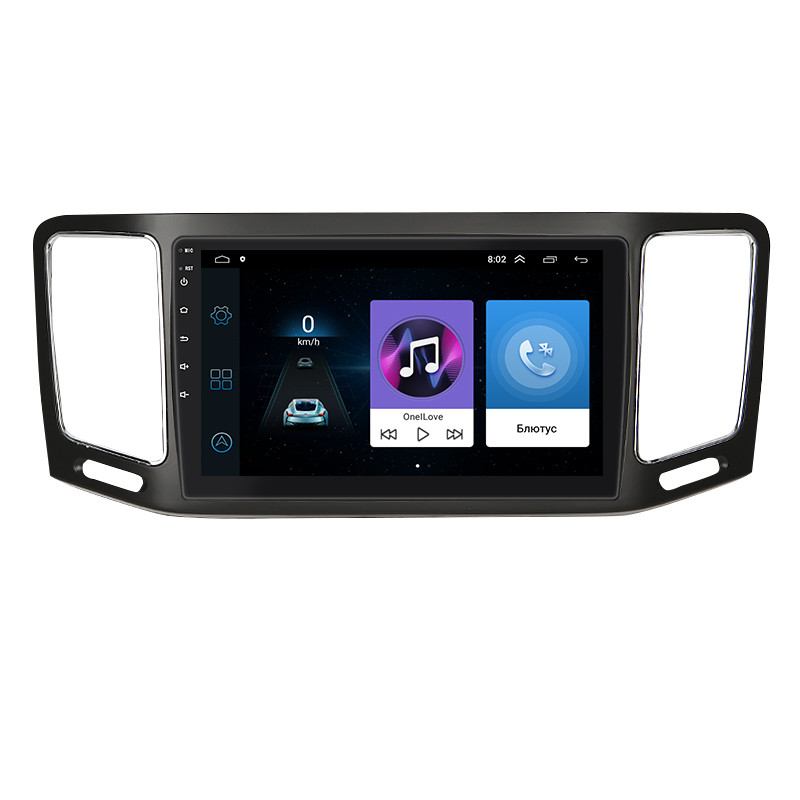 Штатна магнітола Lesko для SEAT Alhambra II 2010-2015 екран 9" 1/16Gb Wi-Fi GPS Base