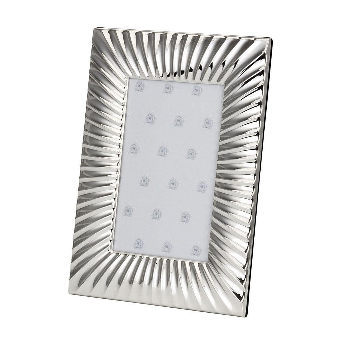 Рамка для фото металева в сріблястому кольорі 13х18 см H. B. Kollektion