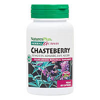 Натуральная добавка Natures Plus Herbal Actives Chasteberry 150 mg, 60 капсул CN11802 VB