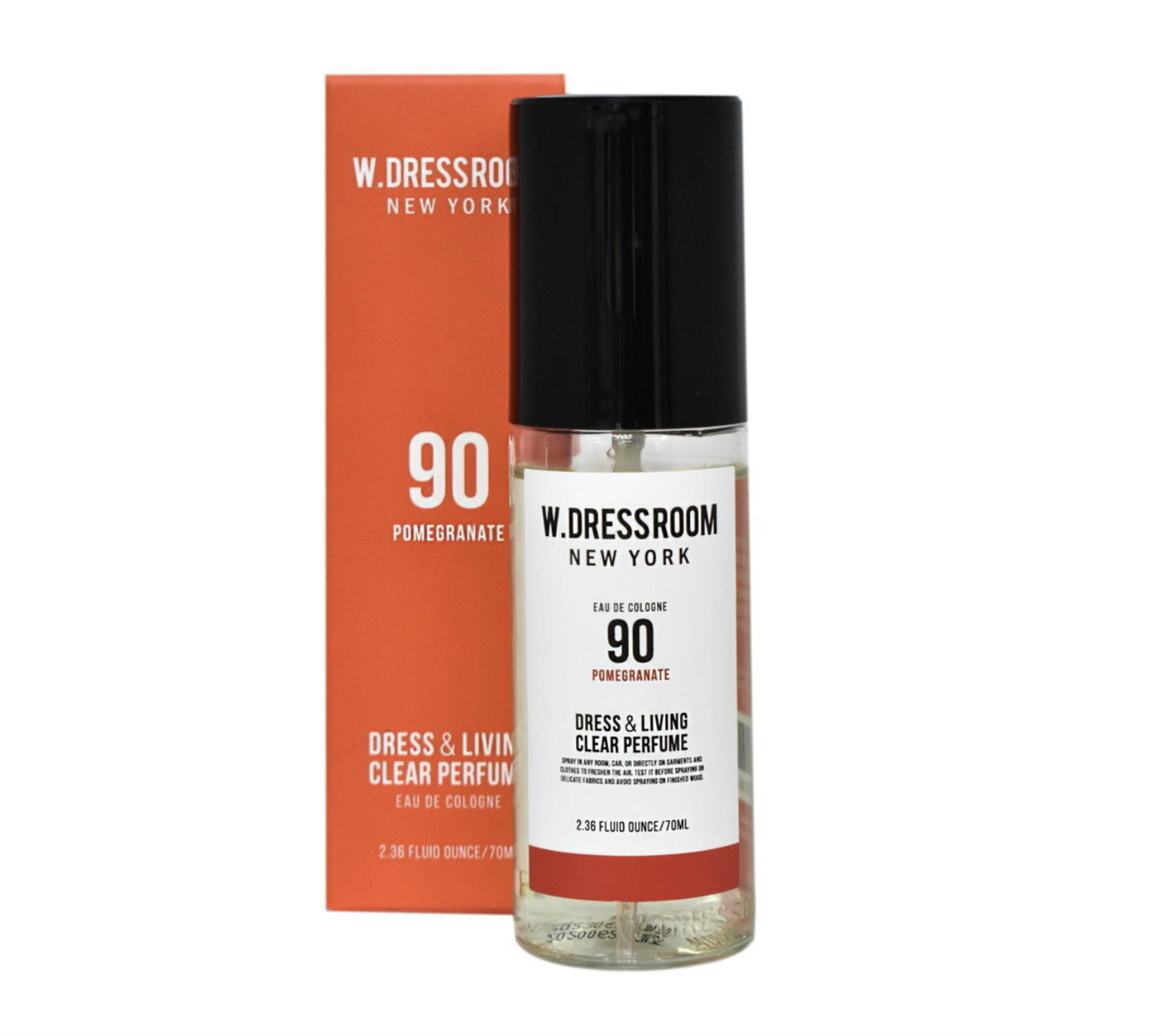 Парфумований спрей для одягу та дому W.Dressroom Dress & Living Clear Perfume No.90 Pomegranate 70 мл., фото 1