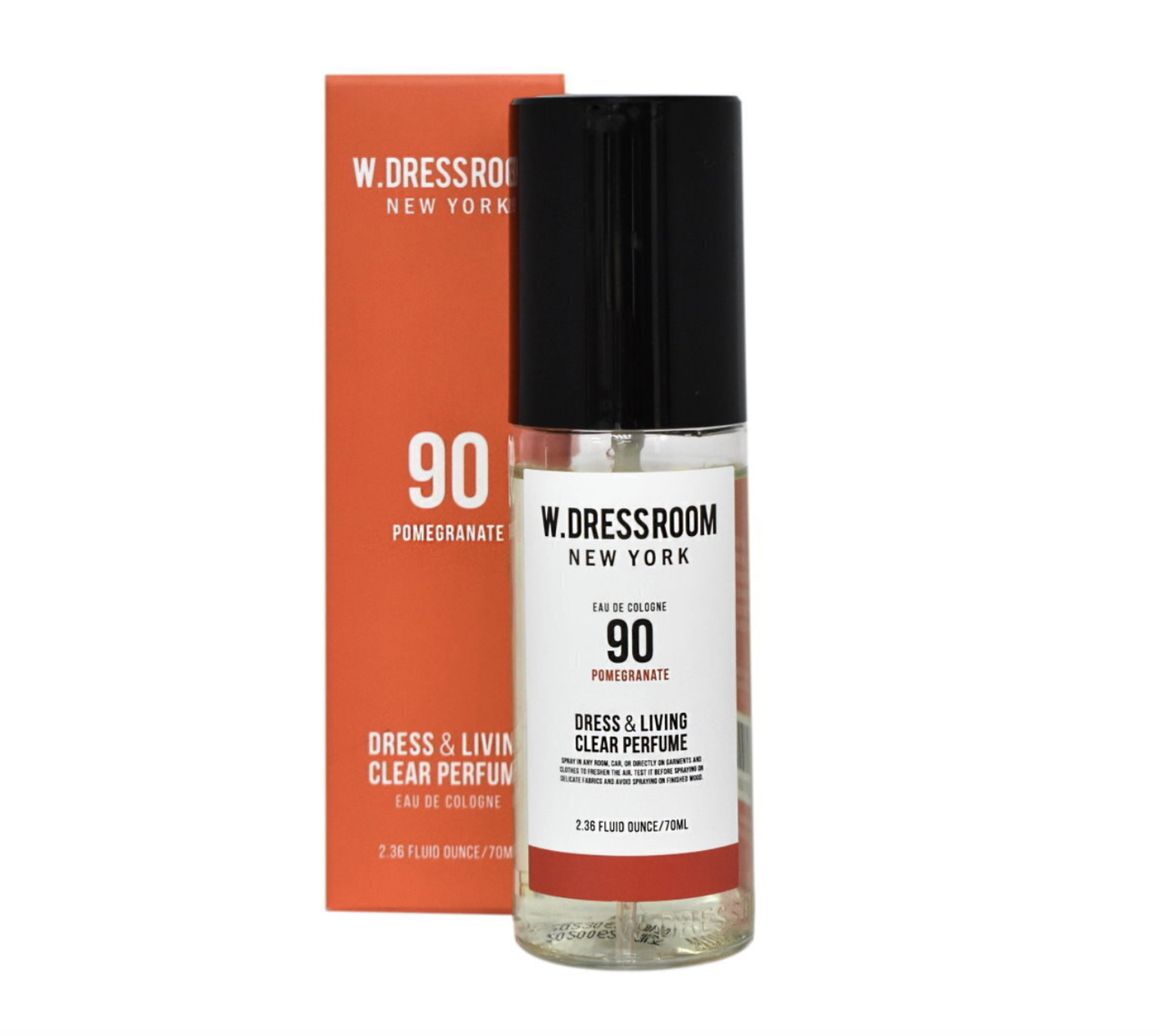 Парфумований спрей для одягу та дому W.Dressroom Dress & Living Clear Perfume No.90 Pomegranate 70 мл.