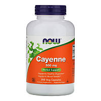 Кайенский перец NOW Cayenne 500 mg (250 вега-капс)