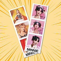Набір фотостріпів (G)I-DLE Minnie №1 8 штук