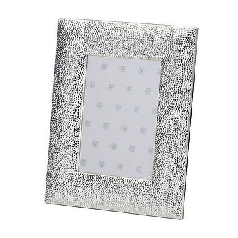 Рамка для фото прямокутної форми зі срібним покриттям H. B. Kollektion